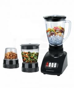 Westpoint Deluxe Blender & Grinder 3-in-1 (WF-308) On Installments-Musab Mall  ( 3 Months 0% Percent Profit Product Available On 48 Months Installment )
